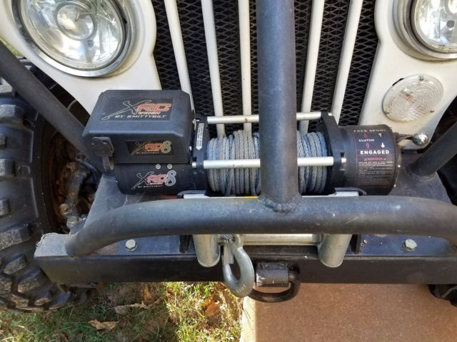 1977 White Jeep CJ Cab & Chassis