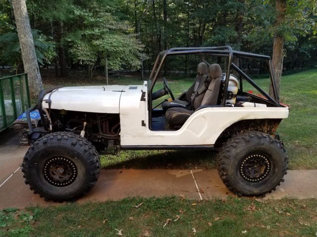 1977 White Jeep CJ Cab & Chassis
