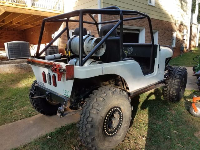 1977 White Jeep CJ Cab & Chassis