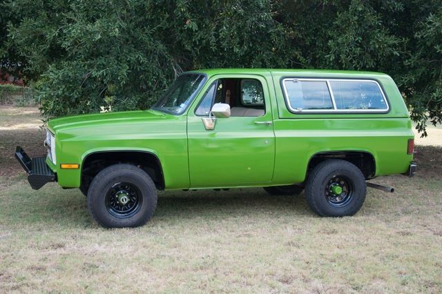 1977 Green Chevrolet Blazer SUV