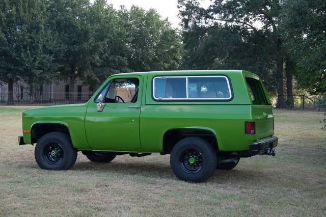 1977 Green Chevrolet Blazer SUV