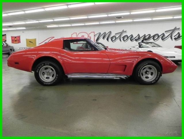 1977 Red Chevrolet Corvette