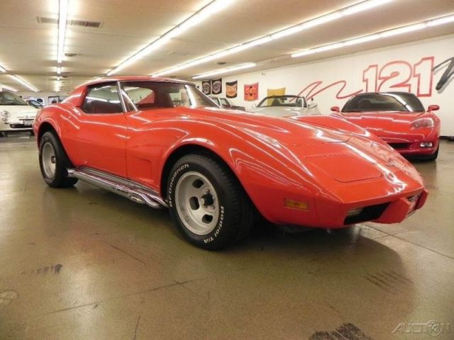 1977 Red Chevrolet Corvette