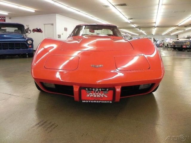 1977 Red Chevrolet Corvette