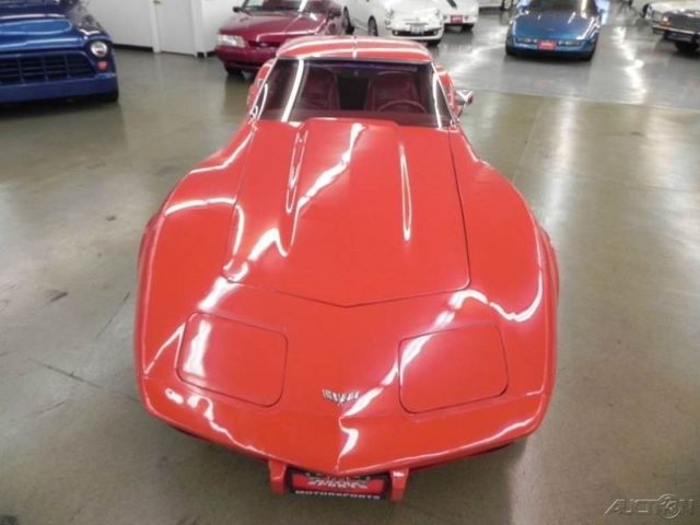1977 Red Chevrolet Corvette