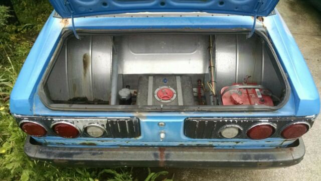 1977 Blue Mazda RX3 Coupe