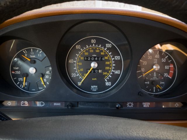 1977 Burgundy Mercedes-Benz 400-Series