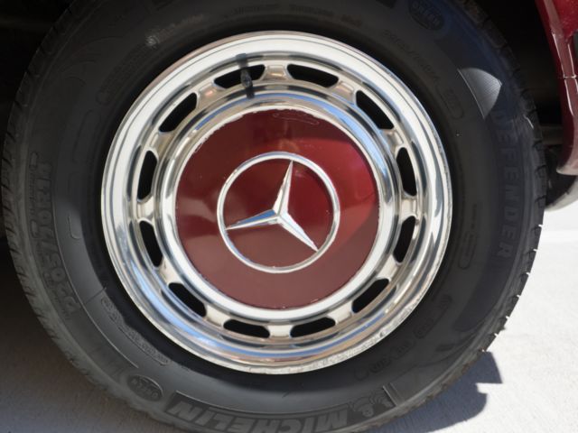 1977 Burgundy Mercedes-Benz 400-Series