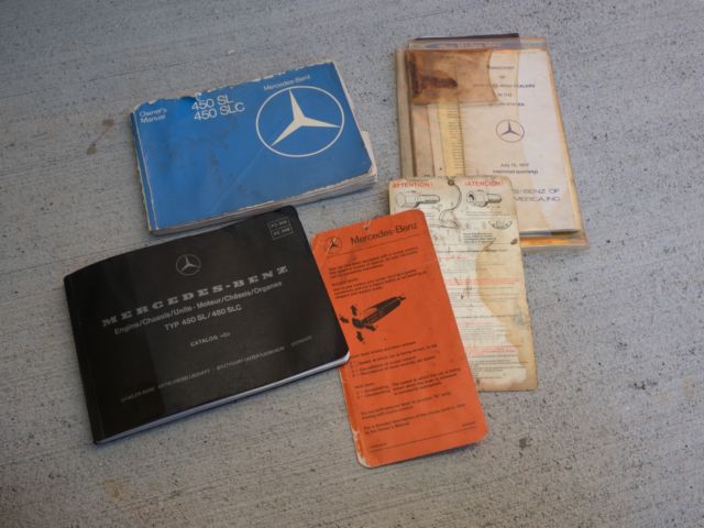 1977 Burgundy Mercedes-Benz 400-Series