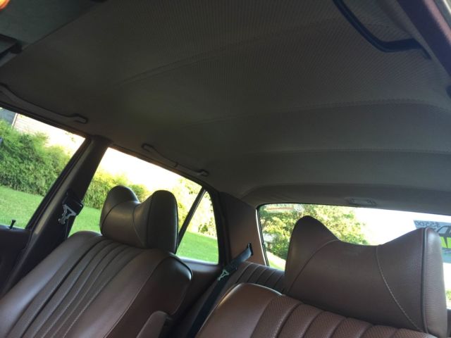 1977 Pale Yellow Mercedes-Benz 300-Series Sedan