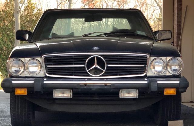 1977 Blue Mercedes-Benz SL-Class 2 door convertible