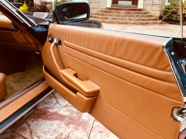 1977 Blue Mercedes-Benz SL-Class 2 door convertible