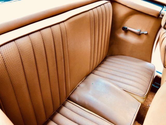 1977 Blue Mercedes-Benz SL-Class 2 door convertible