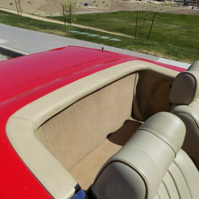 1977 Red Mercedes-Benz SL-Class Convertible