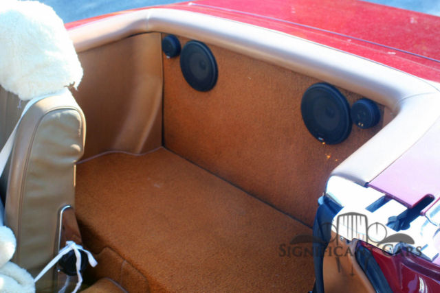 1977 Red Mercedes-Benz SL-Class Convertible