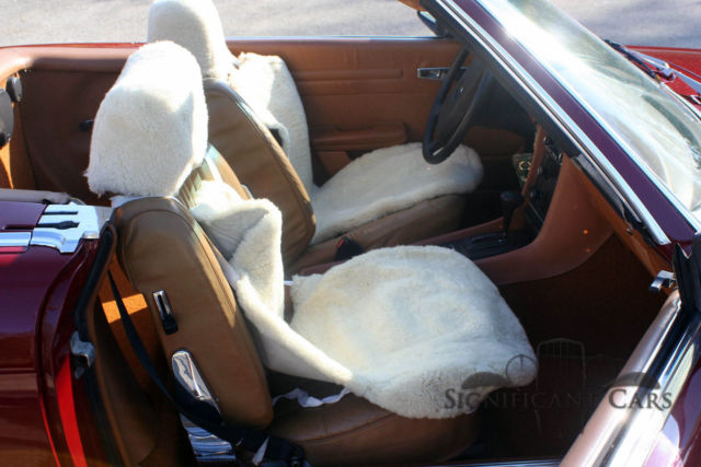 1977 Red Mercedes-Benz SL-Class Convertible