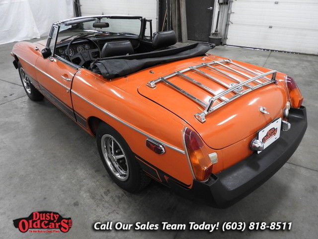 1977 Orange MG MGB Conv Convertible