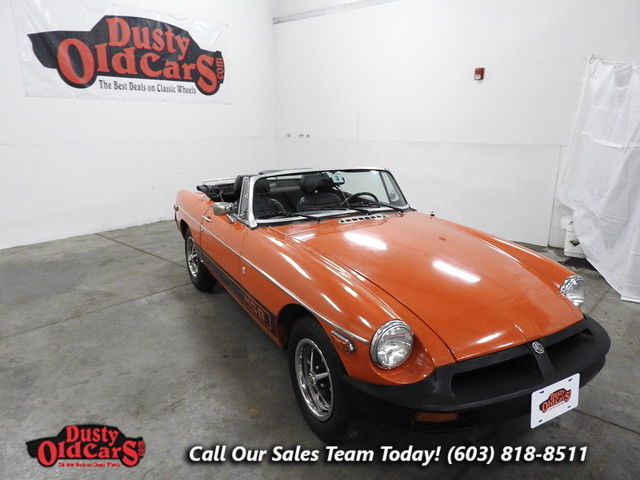 1977 Orange MG MGB Conv Convertible