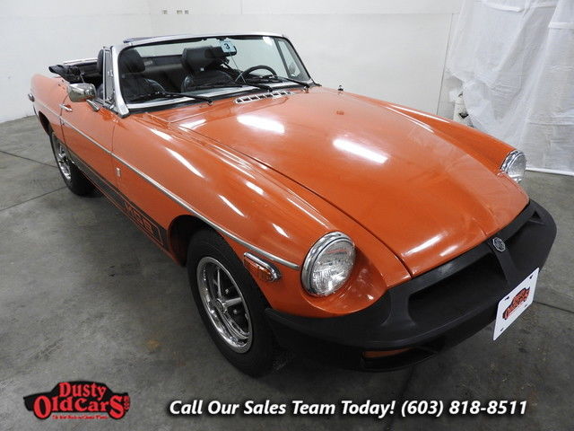 1977 Orange MG MGB Conv Convertible