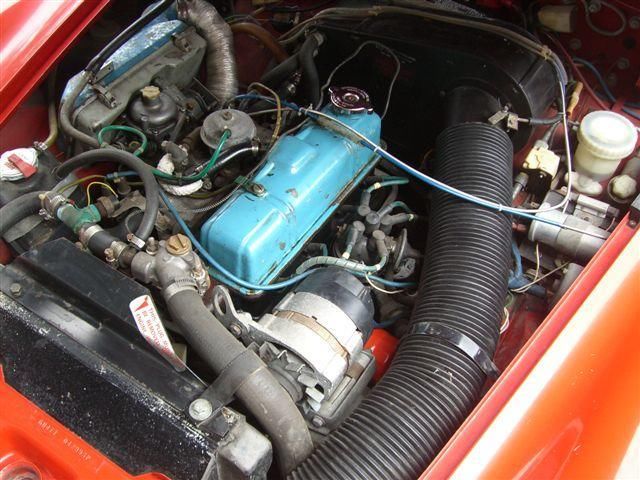 1977 Red MG MGB