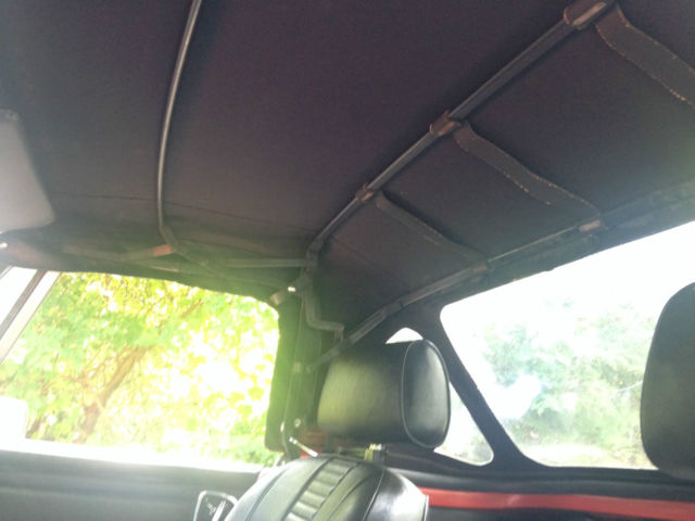 1977 Red MG Midget Convertible