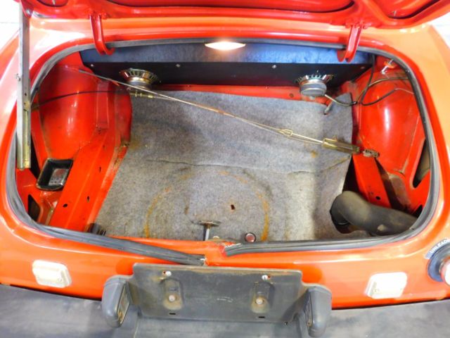 1977 Red MG Midget Convertible