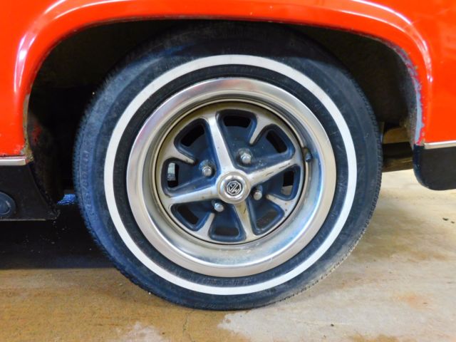 1977 Red MG Midget Convertible