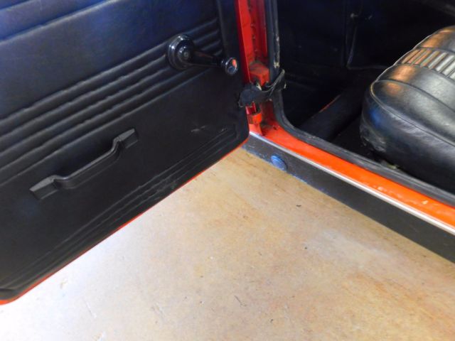 1977 Red MG Midget Convertible