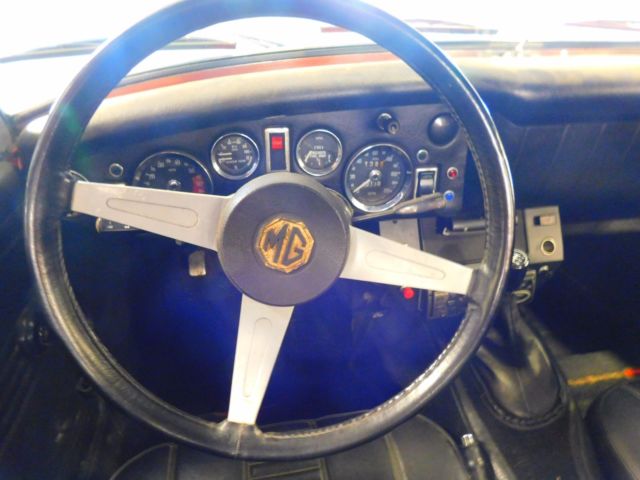 1977 Red MG Midget Convertible