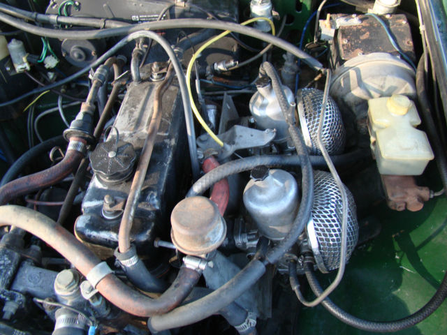 1977 GREEN MG MGB Convertible