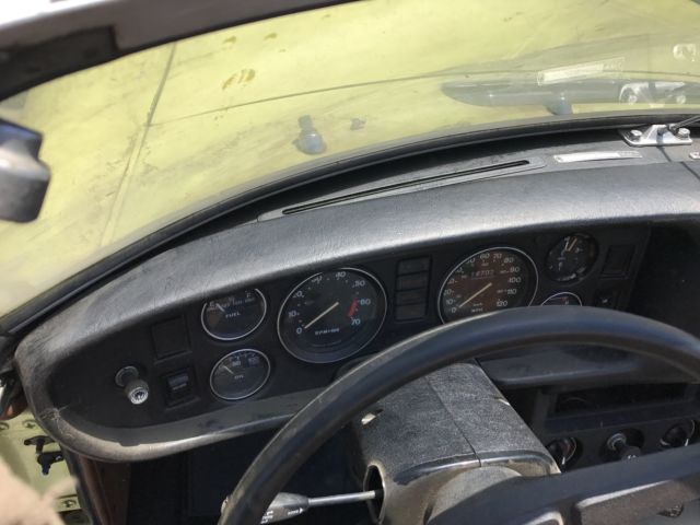 1977 Yellow MG MGB Convertible