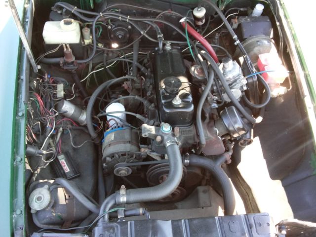 1977 Green MG MGB