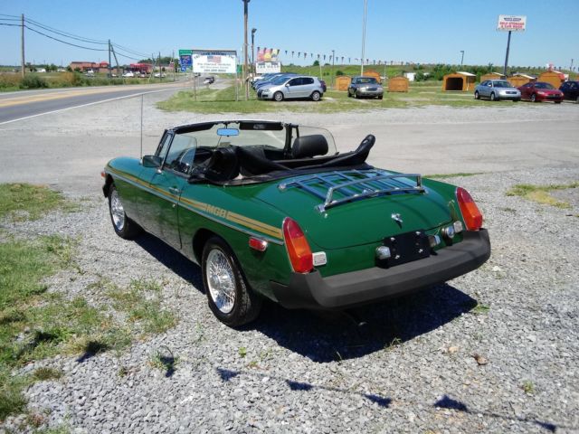 1977 Green MG MGB
