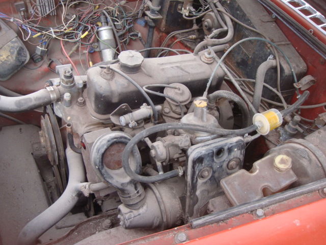 1977 Red MG MGB Convertible