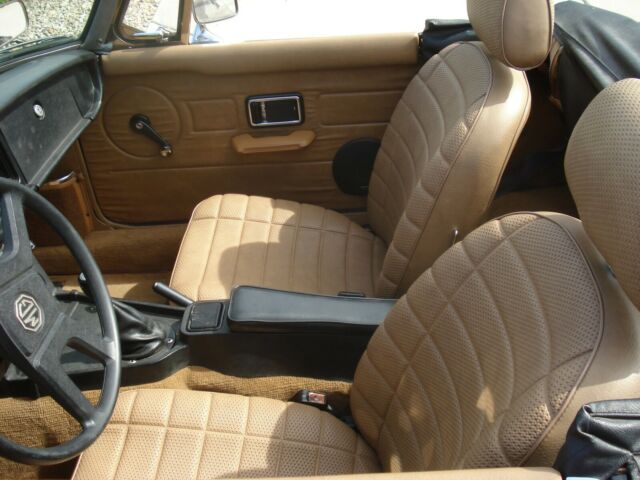 1977 Black MG MGB Convertible