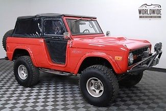1977 Orange Ford Bronco