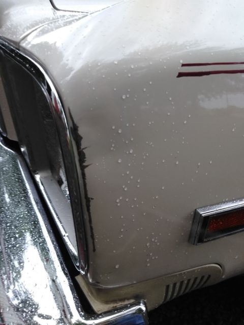 1977 White Plymouth Gran Fury Sedan