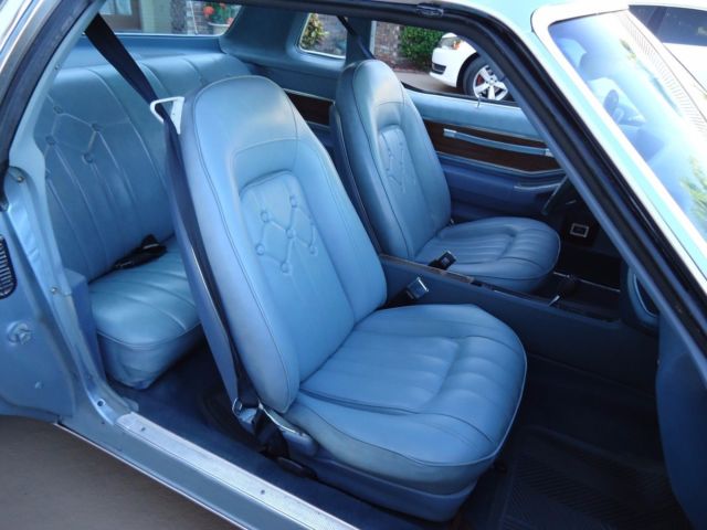 1977 Blue Pontiac Grand Prix