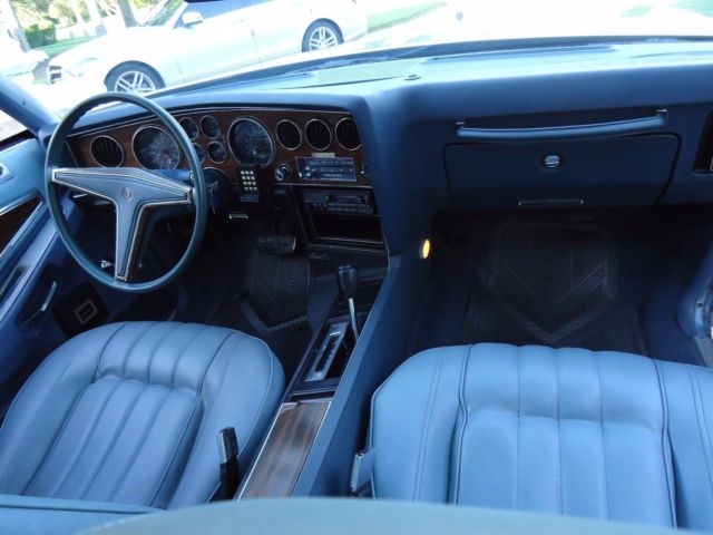 1977 Blue Pontiac Grand Prix