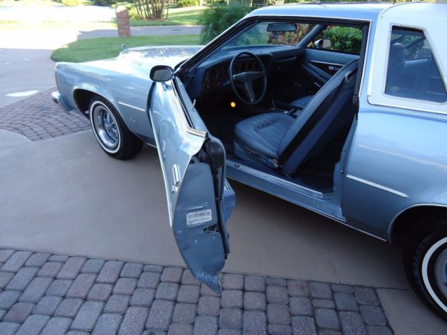 1977 Blue Pontiac Grand Prix