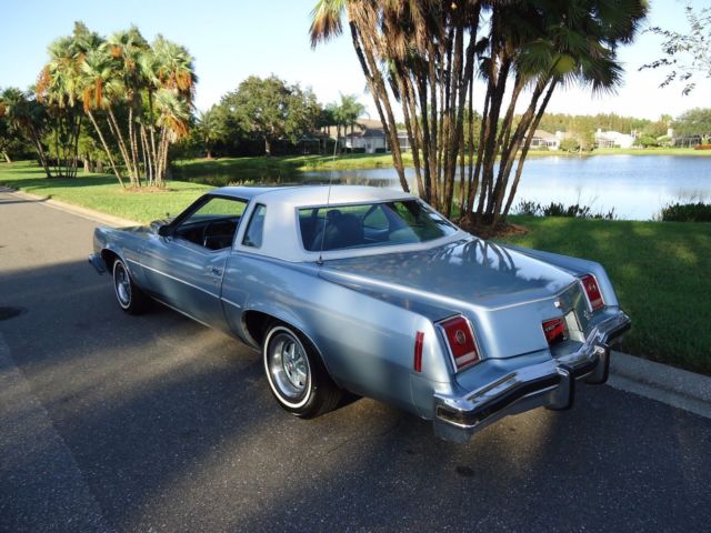 1977 Blue Pontiac Grand Prix