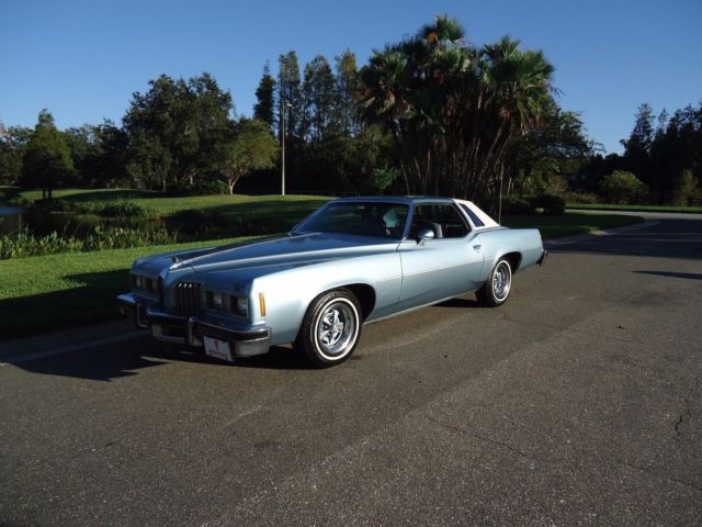 1977 Blue Pontiac Grand Prix