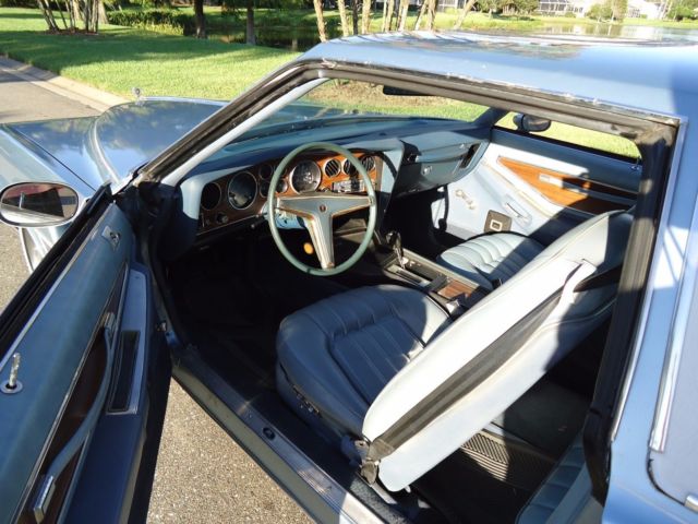 1977 Blue Pontiac Grand Prix