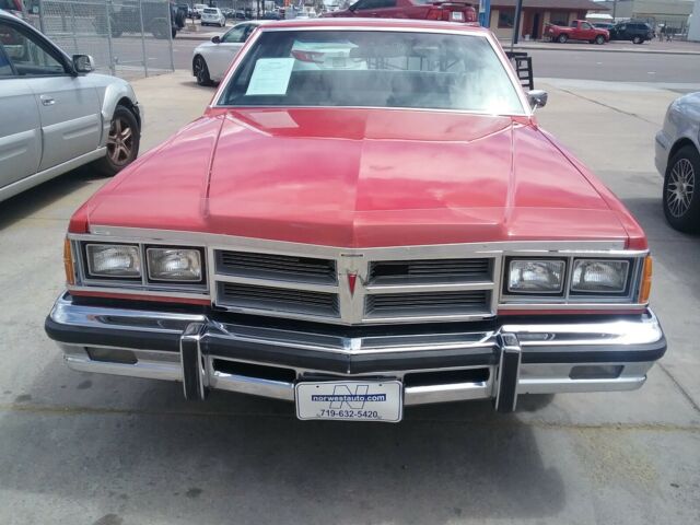 1977 White Pontiac Catalina Coupe