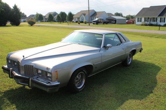 1977 Gray Pontiac Grand Prix Coupe