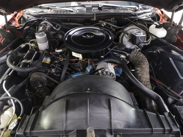 1977 Firethorn Red Pontiac Grand Prix Coupe