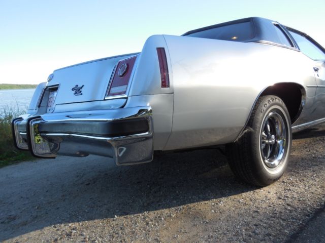 1977 Silver Pontiac Grand Prix Sedan
