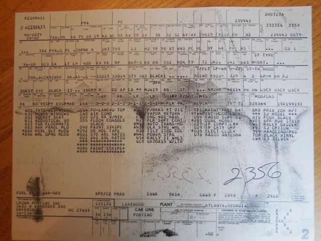 1977 Silver Pontiac Grand Prix Sedan