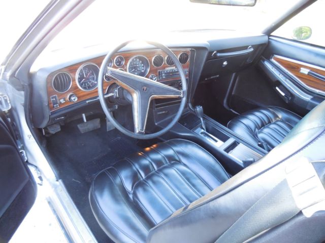 1977 Silver Pontiac Grand Prix Sedan