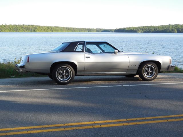 1977 Silver Pontiac Grand Prix Sedan